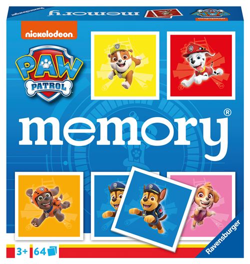 Jeu classique Ravensburger Grand Memory® Pat'Patrouille État correct Ravensburger reconditionné disponible sur Fnac