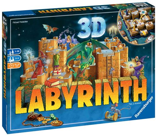 Acheter Jeu classique Ravensburger Labyrinthe 3D État correct - 13,00 € Jeu classique Ravensburger Labyrinthe 3D État correct Ravensburger reconditionné disponible sur Fnac