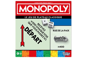 Acheter Jeu classique Refresh Bon état - 15,99 € Jeu classique Refresh Bon état Monopoly reconditionné disponible sur Darty
