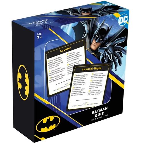 Jeu Classique Topigames Batman Quiz 500 État correct reconditionné disponible sur Fnac