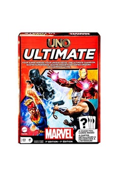 Jeu classique Uno Ultimate Marvel Bon état - 10,10 € Jeu classique Uno Ultimate Marvel Bon état Mattel reconditionné disponible sur Darty
