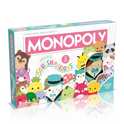 Jeu classique Winning Moves Monopoly Squishmallows État correct Winning Moves reconditionné disponible sur Fnac