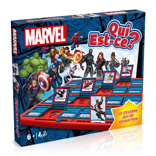 Jeu classique Winning Moves Qui est-ce ? Marvel État correct Winning Moves reconditionné disponible sur Fnac