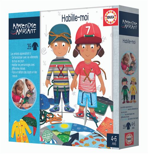 Jeu couleur et forme Educa Habille-Moi État correct reconditionné disponible sur Fnac