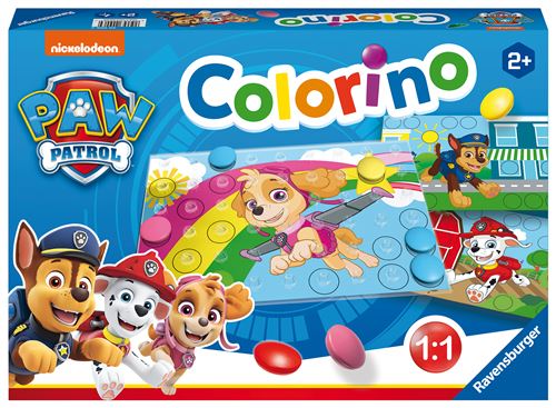 Jeu couleur et forme Ravensburger Colorino Paw Patrol Pat’Patrouille État correct reconditionné disponible sur Fnac