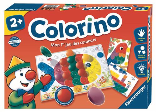Jeu couleur et forme Ravensburger Colorino État correct Ravensburger reconditionné disponible sur Fnac