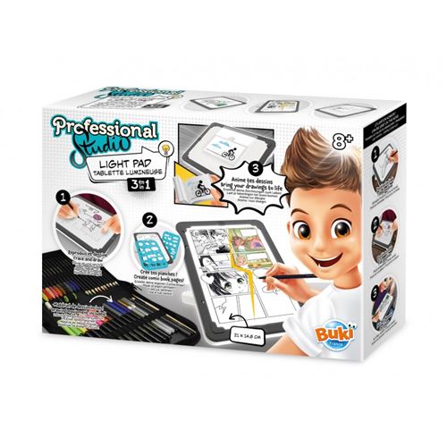 Jeu créatif Buki Professional Studio Tablette 3 en 1 État correct N/A reconditionné disponible sur Fnac