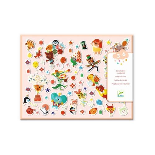 Jeu créatif Djeco Gommettes en volume La fête État correct reconditionné disponible sur Fnac