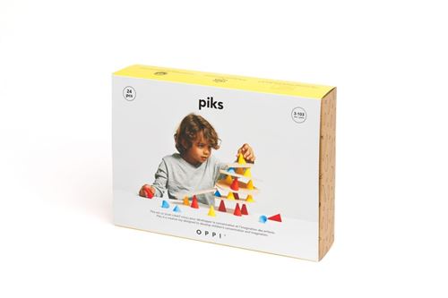 Jeu créatif en bois Piks Oppi Petit 24 pièces État correct N/A reconditionné disponible sur Fnac