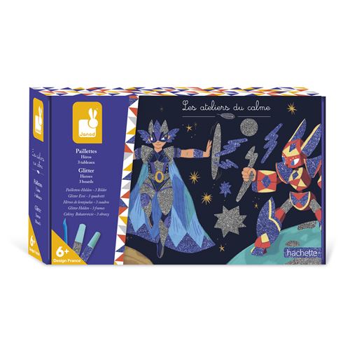 Jeu créatif Janod Paillettes Héros État correct Janod reconditionné disponible sur Fnac