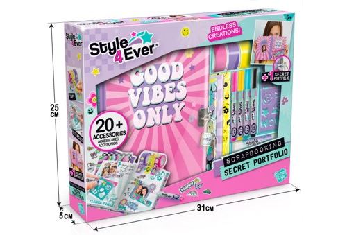 Acheter Jeu créatif Style 4 ever Portfolio secret de Scrapbooking État correct - 16,00 € Jeu créatif Style 4 ever Portfolio secret de Scrapbooking État correct reconditionné disponible sur Fnac
