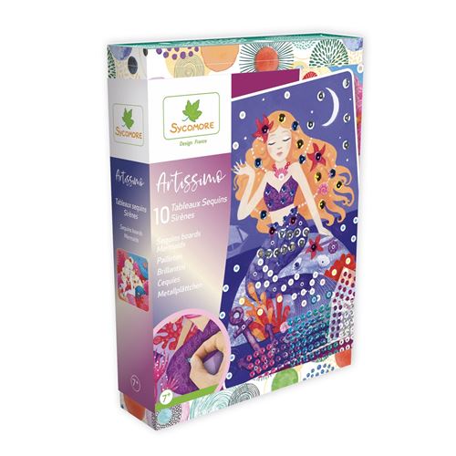 Acheter Jeu créatif Sycomore Artissimo PM Sequins Sirènes État correct - 10,99 € Jeu créatif Sycomore Artissimo PM Sequins Sirènes État correct reconditionné disponible sur Fnac