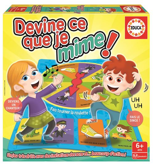 Jeu d'adresse Educa Devine ce que je mime État correct reconditionné disponible sur Fnac