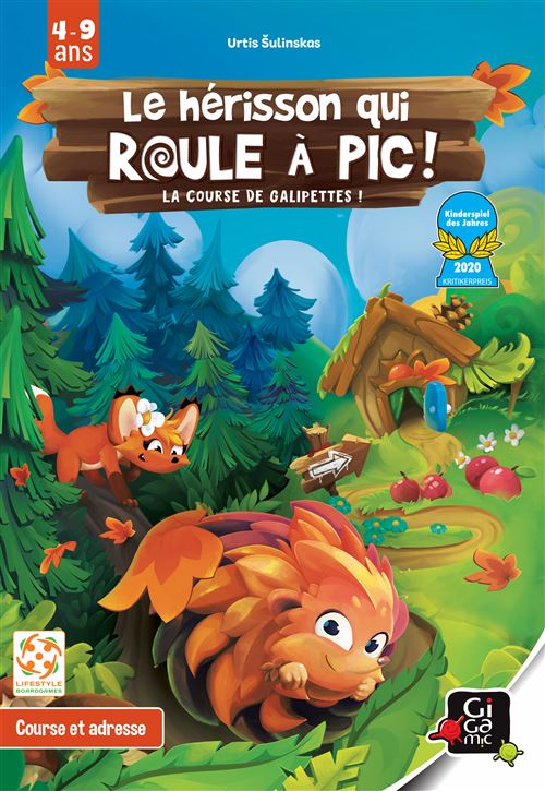 Jeu d'adresse Gigamic Le hérisson qui roule à Pic État correct reconditionné disponible sur Fnac