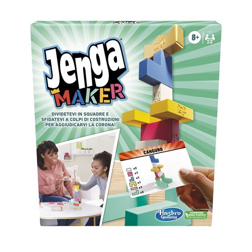 Jeu d'adresse Jenga Maker État correct Hasbro Gaming reconditionné disponible sur Fnac