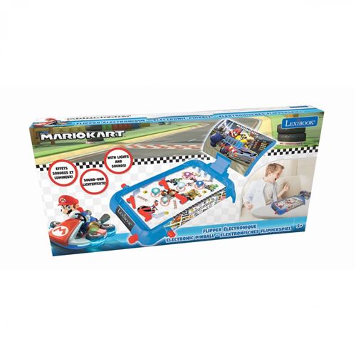 Jeu d'adresse Lexibook Flipper électronique Mario Kart avec effets sonores et lumineux État correct - 13,00 € Jeu d'adresse Lexibook Flipper électronique Mario Kart avec effets sonores et lumineux État correct Lexibook reconditionné disponible sur Fnac