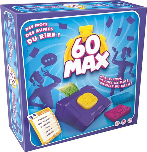 Jeu d'ambiance Asmodee 60 Max État correct Asmodee reconditionné disponible sur Fnac | Dero
