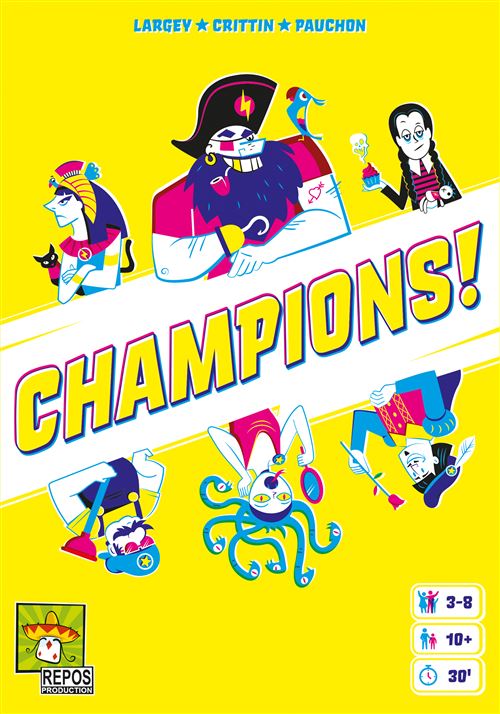 Acheter Jeu d’ambiance Asmodee Champions ! État correct - 16,00 € Jeu d’ambiance Asmodee Champions ! État correct Asmodee reconditionné disponible sur Fnac