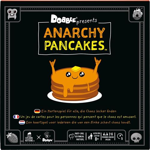 Jeu d’ambiance Asmodee Dobble Anarchy Pancakes État correct Asmodee reconditionné disponible sur Fnac
