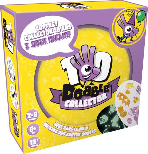 Jeu d’ambiance Asmodee Dobble collector État correct Asmodee reconditionné disponible sur Fnac