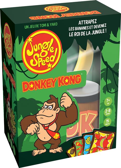 Jeu d'ambiance Asmodee Jungle Speed : Donkey Kong État correct Asmodee reconditionné disponible sur Fnac