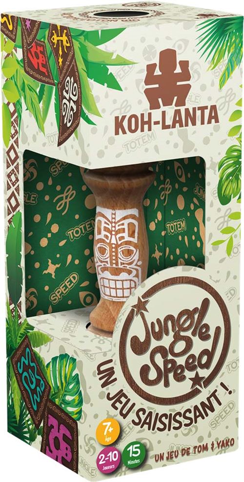 Jeu d’ambiance Asmodee Jungle Speed Eco Koh-Lanta État correct Asmodee reconditionné disponible sur Fnac