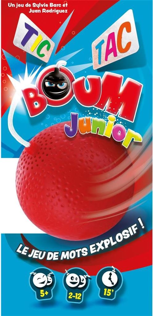 Jeu d'ambiance Asmodee Tic Tac Boum Junior Eco Pack État correct Asmodee reconditionné disponible sur Fnac
