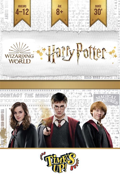 Jeu d’ambiance Asmodee Time's Up Harry Potter État correct reconditionné disponible sur Fnac