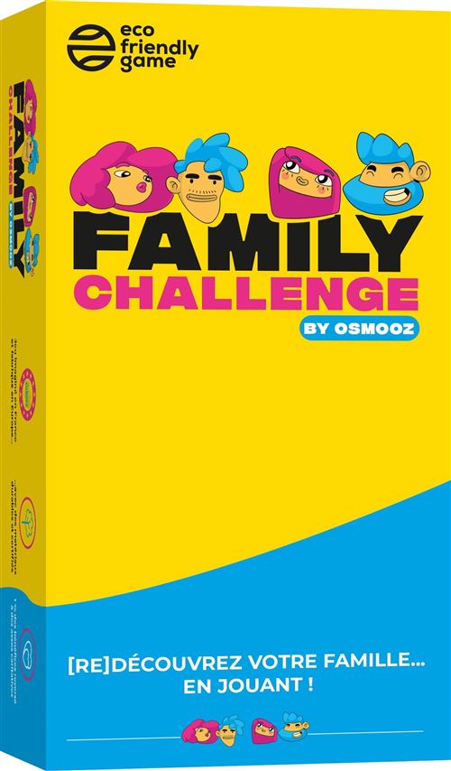 Jeu d’ambiance ATM Gaming Family Challenge by Osmooz État correct reconditionné disponible sur Fnac
