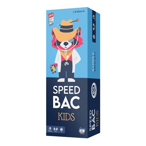 Jeu d’ambiance ATM Gaming Speed Bac Kids État correct - 27,22 € Jeu d’ambiance ATM Gaming Speed Bac Kids État correct reconditionné disponible sur Fnac