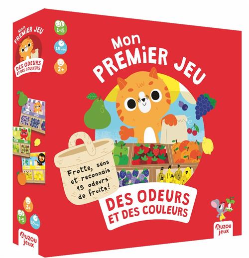 Jeu d’ambiance Auzou Mon Premier Jeu des Odeurs et des Couleurs État correct - 67,89 € Jeu d’ambiance Auzou Mon Premier Jeu des Odeurs et des Couleurs État correct reconditionné disponible sur Fnac