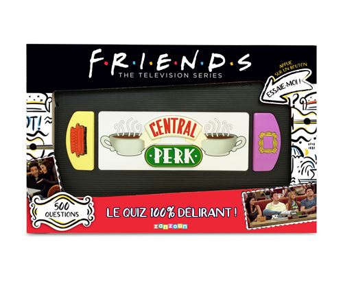 Jeu d’ambiance Bandai Friends Le Quiz 100% délirant ! État correct reconditionné disponible sur Fnac