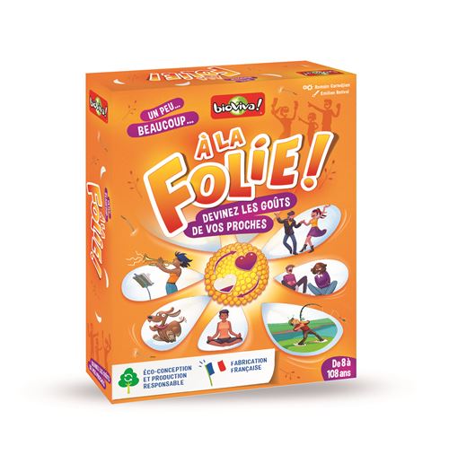 Jeu d'ambiance Bioviva À la folie État correct Bioviva reconditionné disponible sur Fnac