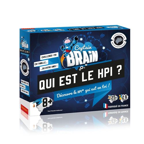 Jeu d’ambiance Captain Brain Qui est le Hpi ? État correct reconditionné disponible sur Fnac