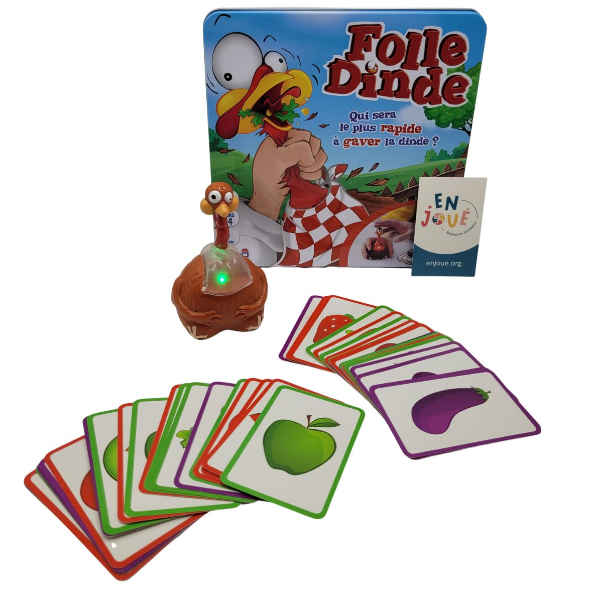 Voir photo 3 de Jeu d'ambiance - Folle dinde - Dujardin - À partir de 7 ans. Jeu d'ambiance - Folle dinde - Dujardin - À partir de 7 ans. Très bon état reconditionné photo 3