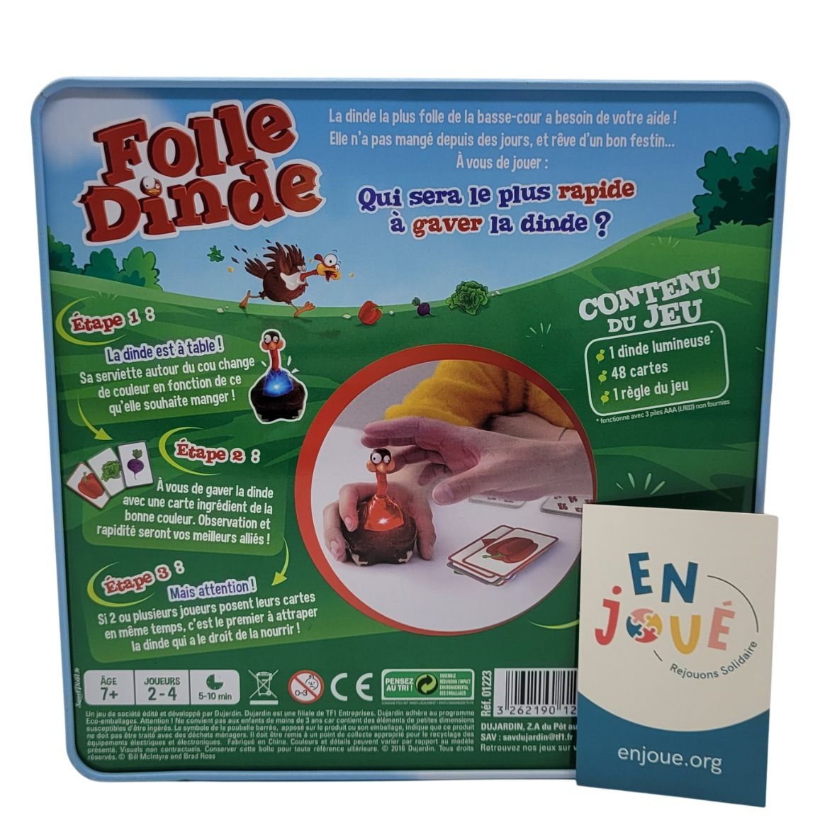 Voir photo 4 de Jeu d'ambiance - Folle dinde - Dujardin - À partir de 7 ans. Jeu d'ambiance - Folle dinde - Dujardin - À partir de 7 ans. Très bon état reconditionné photo 4