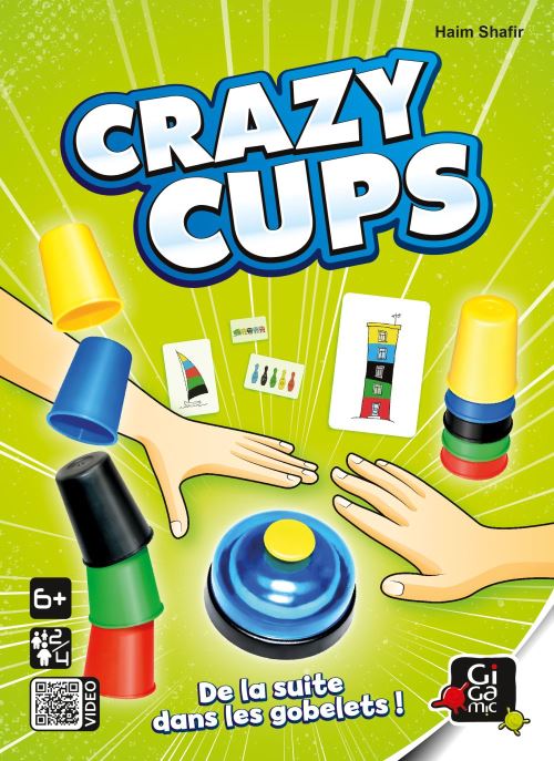 Jeu d’ambiance Gigamic Crazy Cups État correct Gigamic reconditionné disponible sur Fnac