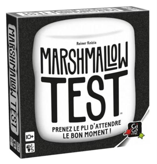 Jeu d’ambiance Gigamic Marshmallow Test État correct Gigamic reconditionné disponible sur Fnac