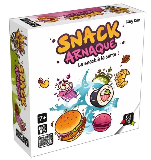 Jeu d’ambiance Gigamic Snack Arnaque État correct Gigamic reconditionné disponible sur Fnac