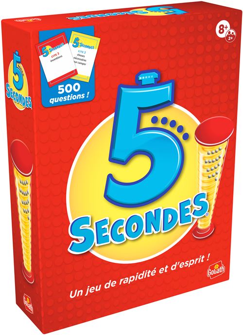 Jeu d’ambiance Goliath 5 Secondes État correct N/A reconditionné disponible sur Fnac