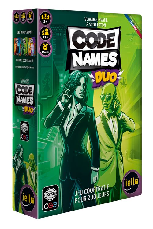 Jeu d'ambiance Iello Codenames Duo État correct Iello reconditionné disponible sur Fnac