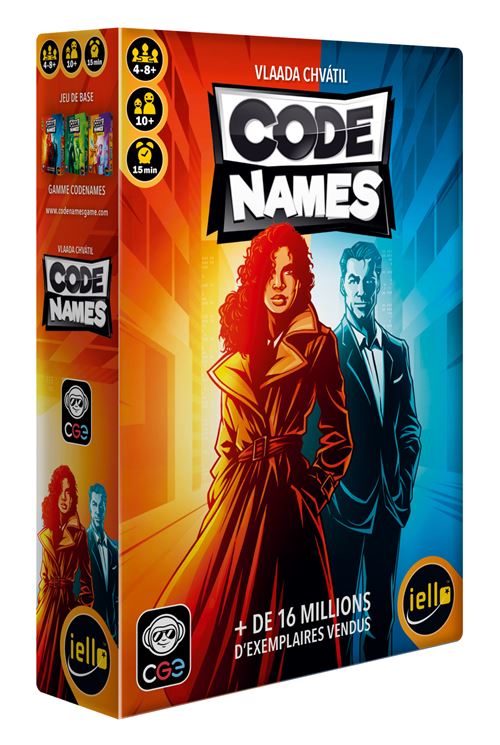 Jeu d’ambiance Iello Codenames État correct Iello reconditionné disponible sur Fnac
