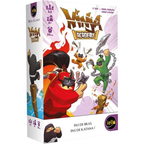 Acheter Jeu d'ambiance Iello Ninja Academy État correct - 19,41 € Jeu d'ambiance Iello Ninja Academy État correct IELLO reconditionné disponible sur Fnac
