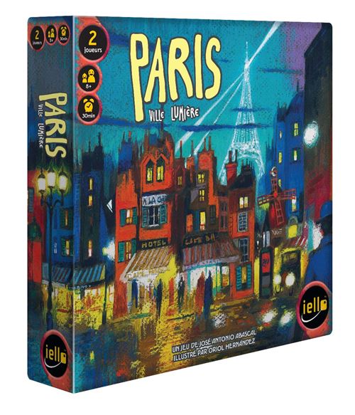 Jeu d’ambiance Iello Paris Ville lumière État correct IELLO reconditionné disponible sur Fnac