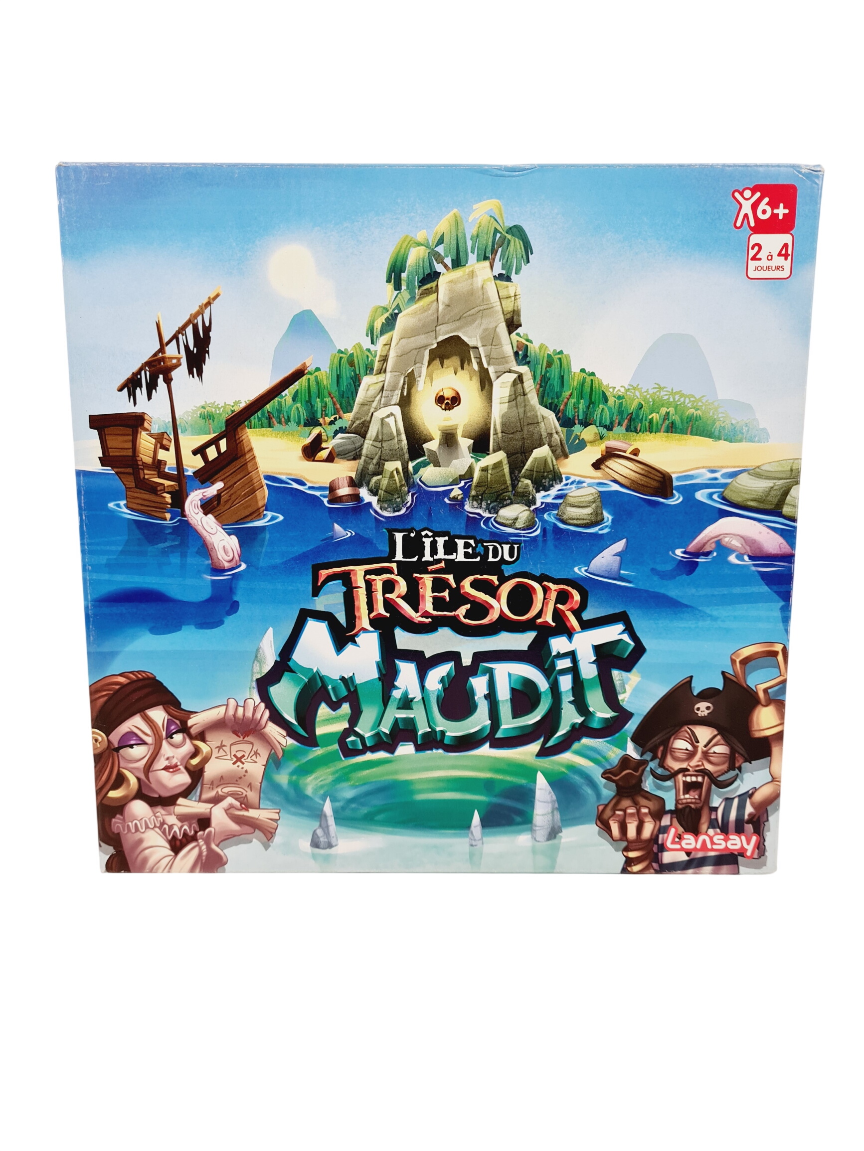 Acheter Jeu d'ambiance - L'ile du trésor maudit - Lansay - Dès 6 ans Bon état - 10,00 € Jeu d'ambiance - L'ile du trésor maudit - Lansay - Dès 6 ans Bon état reconditionné disponible sur Label Emmaüs