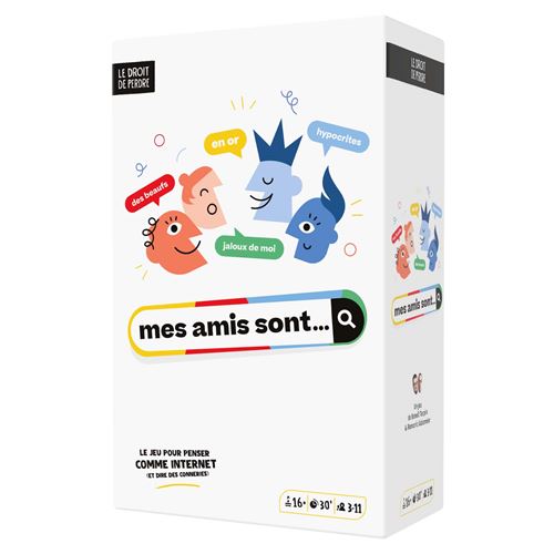 Jeu d’ambiance Le Droit De Perdre Mes amis sont… État correct reconditionné disponible sur Fnac