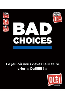 Jeu d'ambiance Olé Studio Bad Choices Bon état N/A reconditionné disponible sur Darty