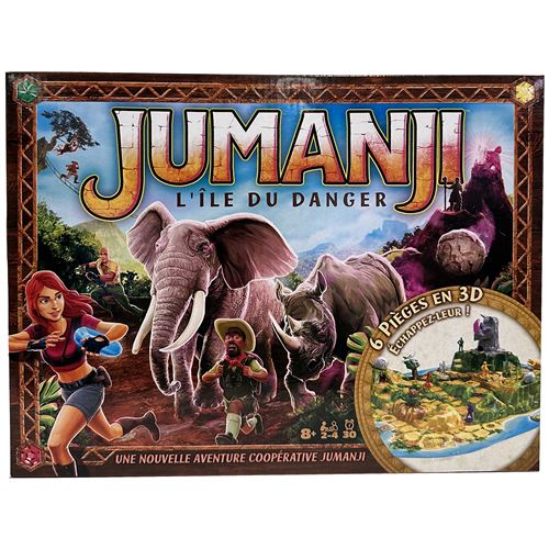 Jeu d’ambiance Spin Master Games Jeu Jumanji L'Ile du Danger Plateau 3D État correct - 21,99 € Jeu d’ambiance Spin Master Games Jeu Jumanji L'Ile du Danger Plateau 3D État correct reconditionné disponible sur Fnac