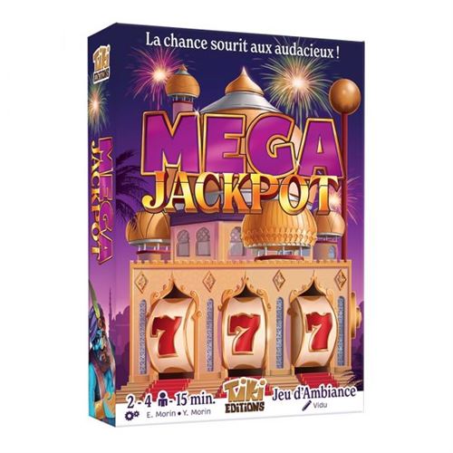 Jeu d'ambiance Tiki Edition Mega Jackpot État correct - 17,92 € Jeu d'ambiance Tiki Edition Mega Jackpot État correct reconditionné disponible sur Fnac