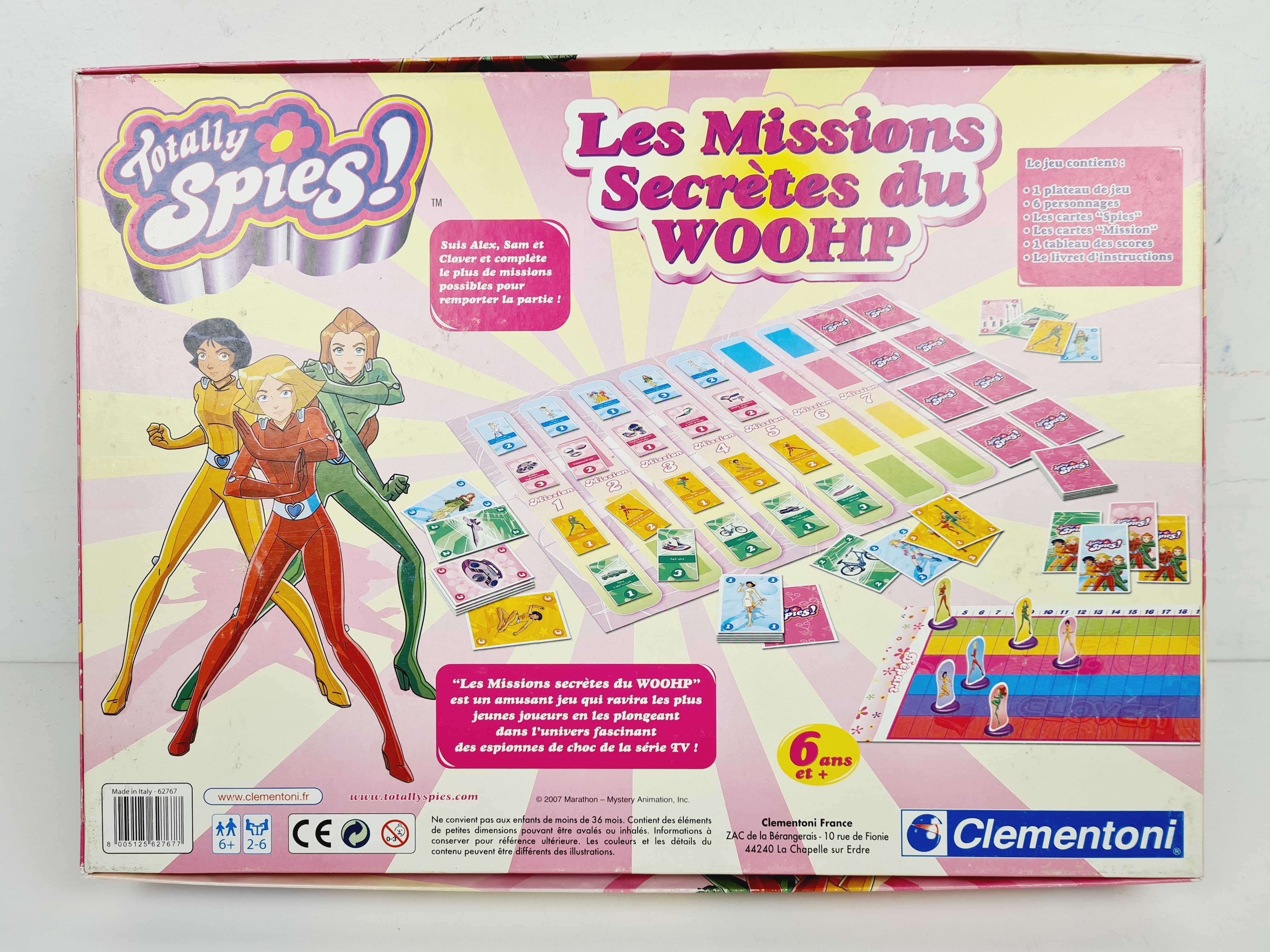 Voir photo 4 de Jeu d'ambiance - Totally Spies! - Clementoni Jeu d'ambiance - Totally Spies! - Clementoni Bon état reconditionné photo 4